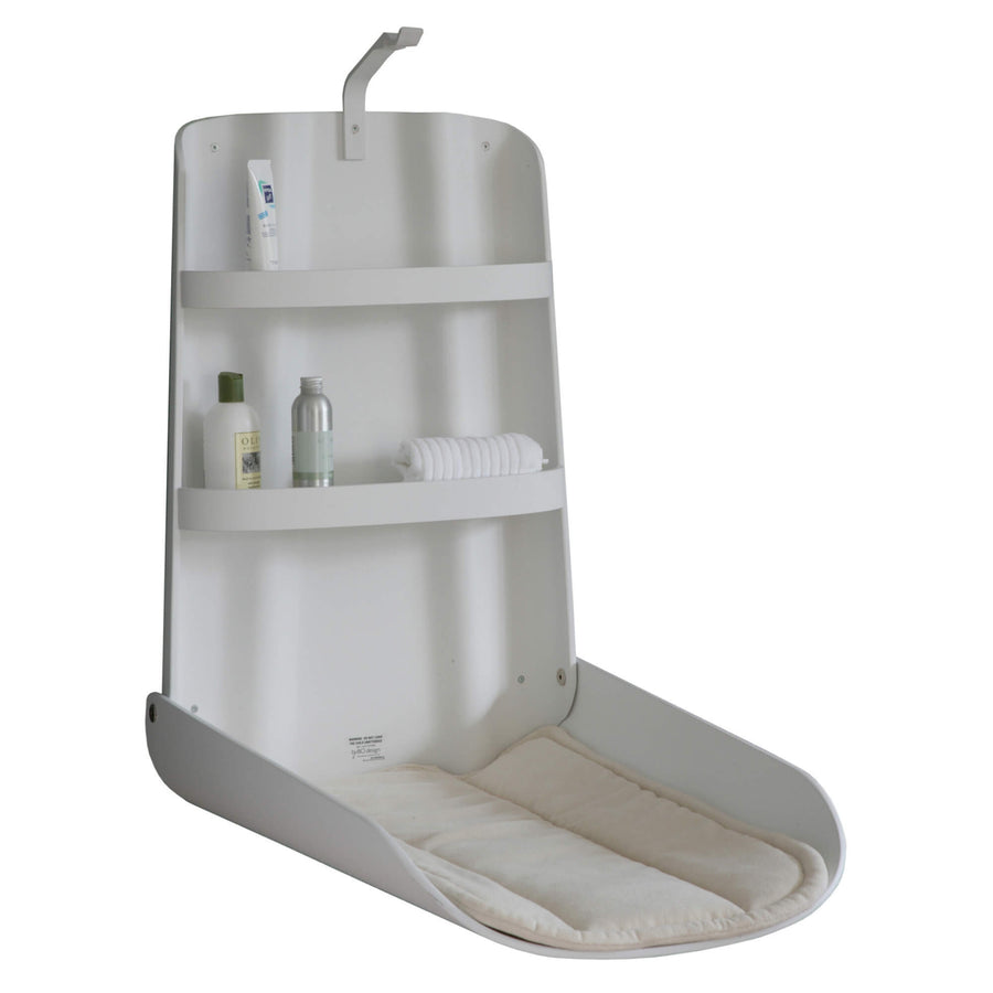 byBO® design Nathi zidna prematalica Bijela otvorena - BabyLaura