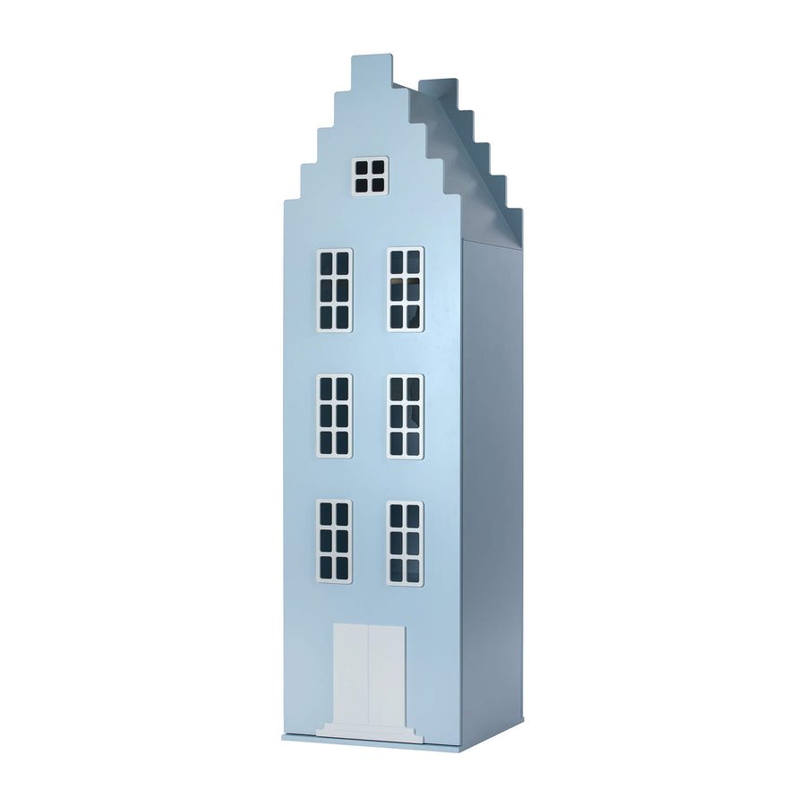 This is Dutch Kast van een Huis® Amsterdam ormar pastel plavi stepenice zatvoren - BabyLaura