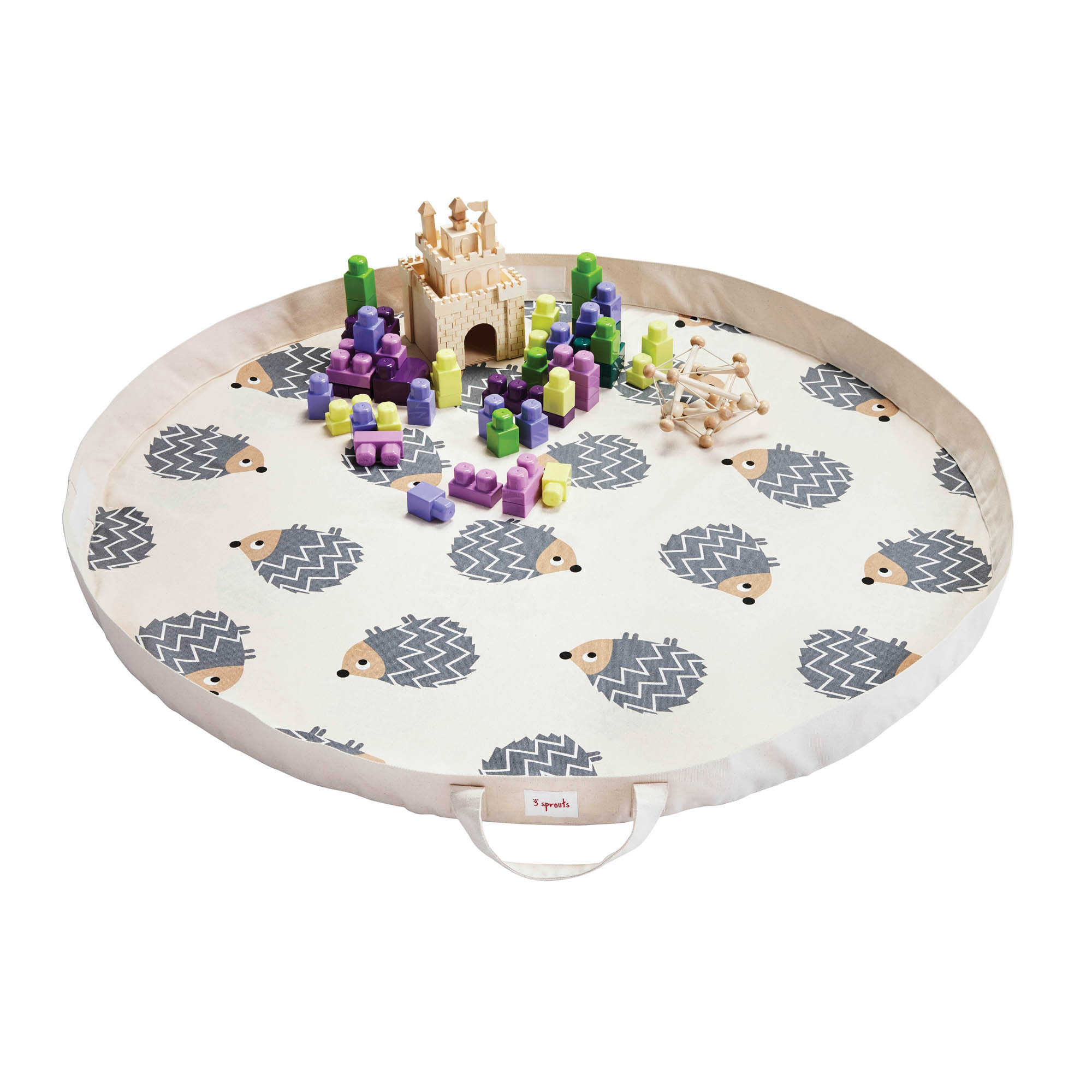 3 Sprouts Podloga za igranje Jež sa igračkama - BabyLaura