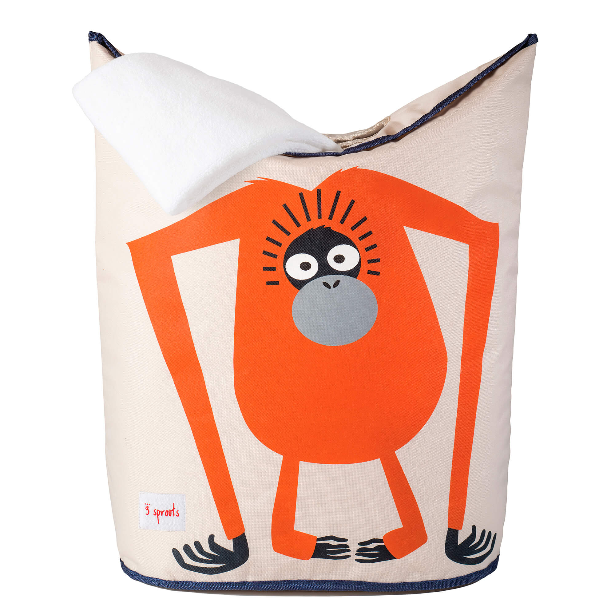 3 Sprouts košara za veš Orangutan sa prljavim vešom - BabyLaura