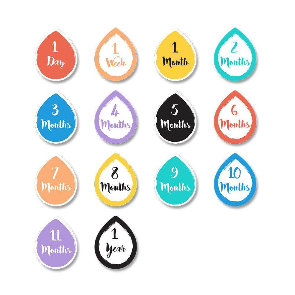 Lulujo prva godina set dekica i kartice A Dream Come True - samo kartice - BabyLaura