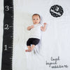 Lulujo prva godina set dekica i kartice Loved Beyond Measure - samo dekica sa bebom - BabyLaura