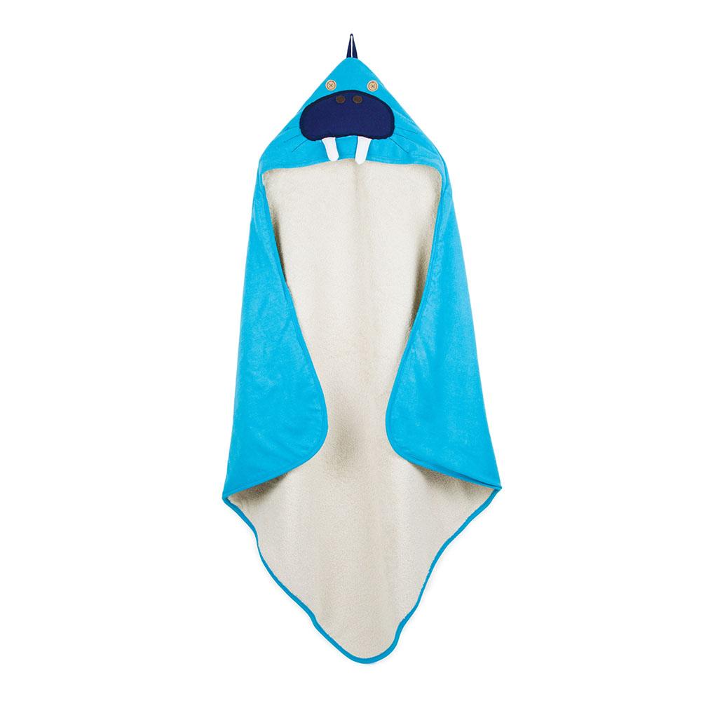 3 Sprouts ručnik s kapuljačom Morž - BabyLaura