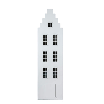 This is Dutch Kast van een Huis® Amsterdam ormar bijeli stepenice zatvoren - BabyLaura