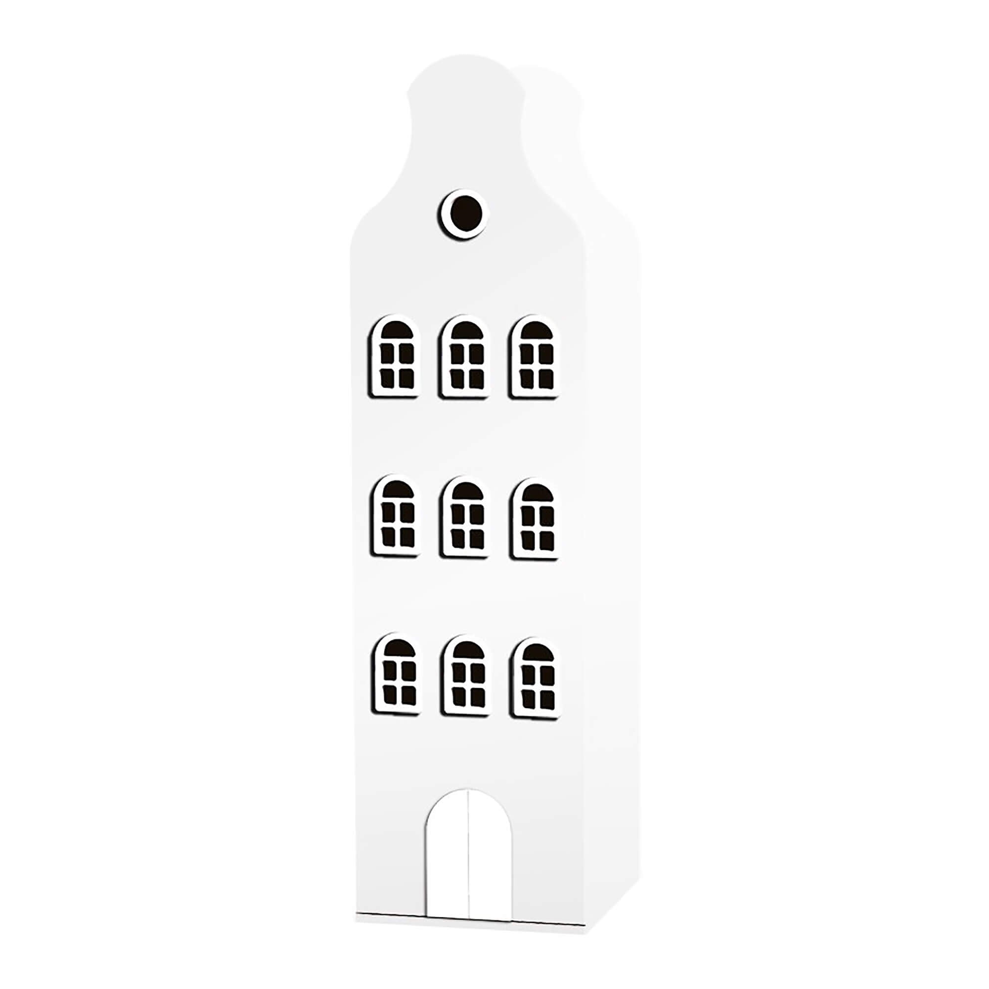 This is Dutch Kast van een Huis® Amsterdam ormar bijeli zvono zatvoren - BabyLaura