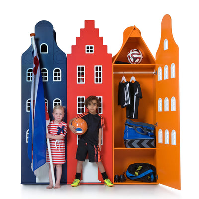 This is Dutch Kast van een Huis® Amsterdam ormari razne boje sa djecom - BabyLaura