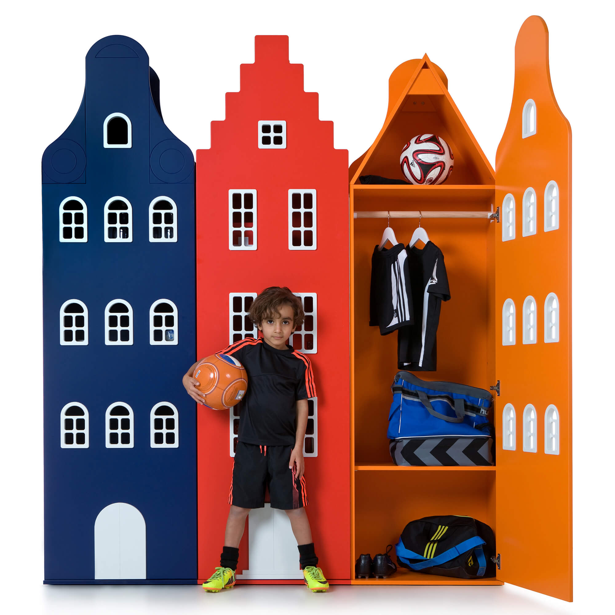 This is Dutch Kast van een Huis® Amsterdam ormari razne boje sa djecom - BabyLaura