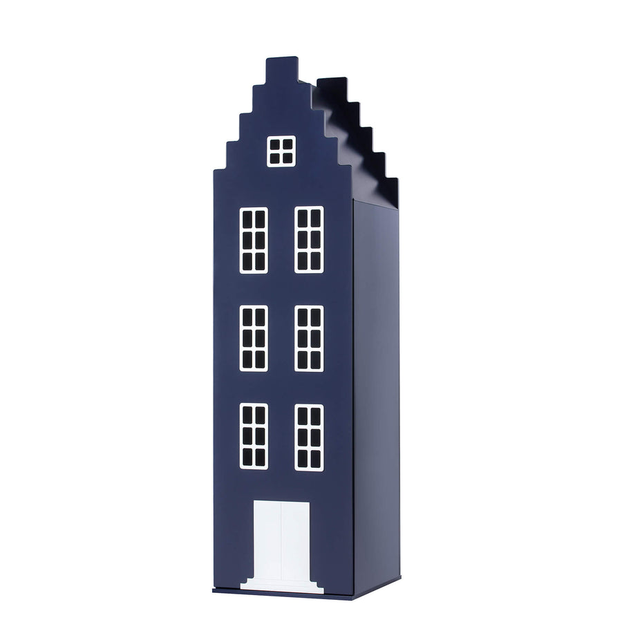 This is Dutch Kast van een Huis® Amsterdam ormar noćno plavi stepenice zatvoren - BabyLaura