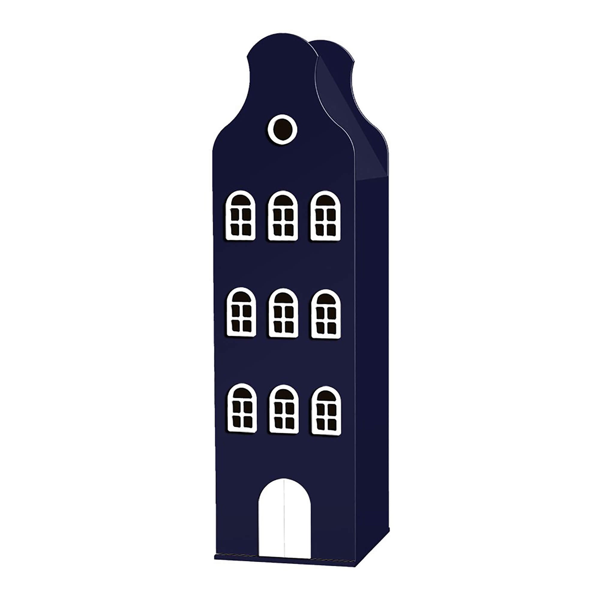 This is Dutch Kast van een Huis® Amsterdam ormar noćno plavi zvono zatvoren - BabyLaura