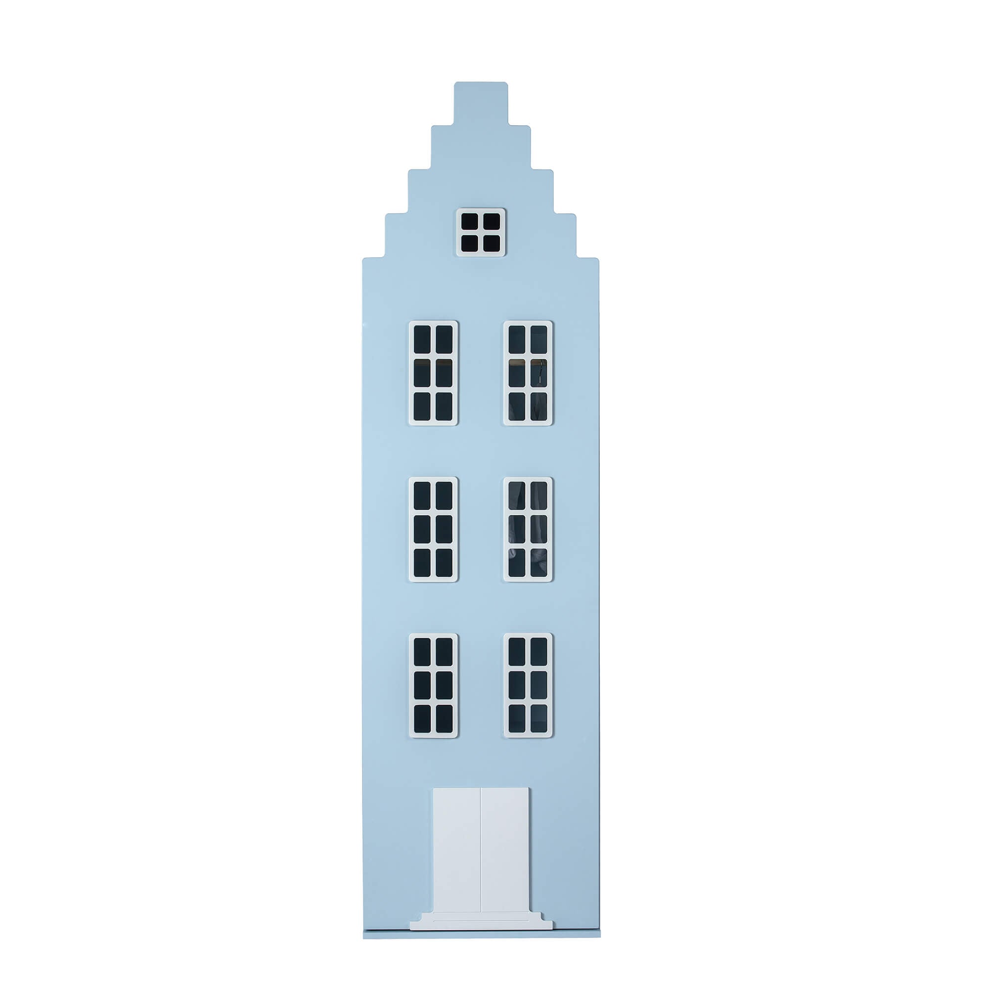 This is Dutch Kast van een Huis® Amsterdam ormar pastel plavi stepenice zatvoren - BabyLaura