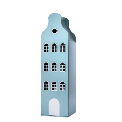 This is Dutch Kast van een Huis® Amsterdam ormar pastel tirkizni zvono zatvoren - BabyLaura