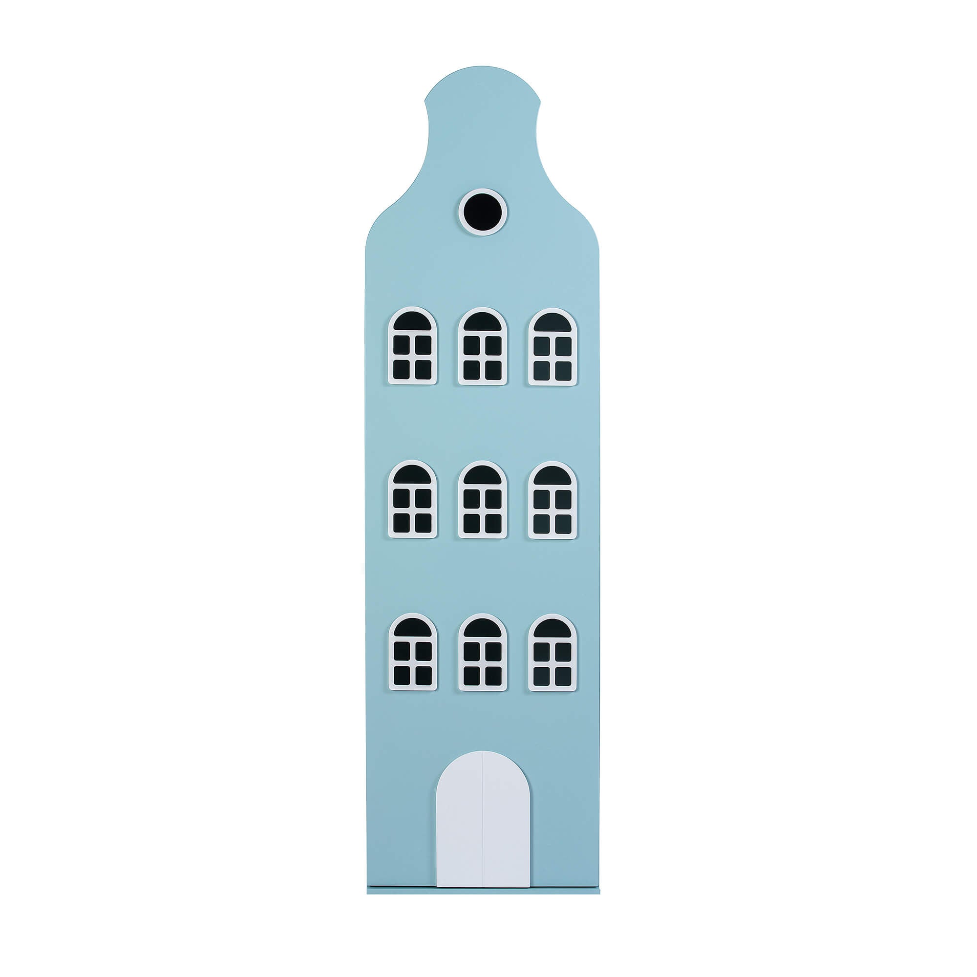 This is Dutch Kast van een Huis® Amsterdam ormar pastel tirkizni zvono zatvoren - BabyLaura