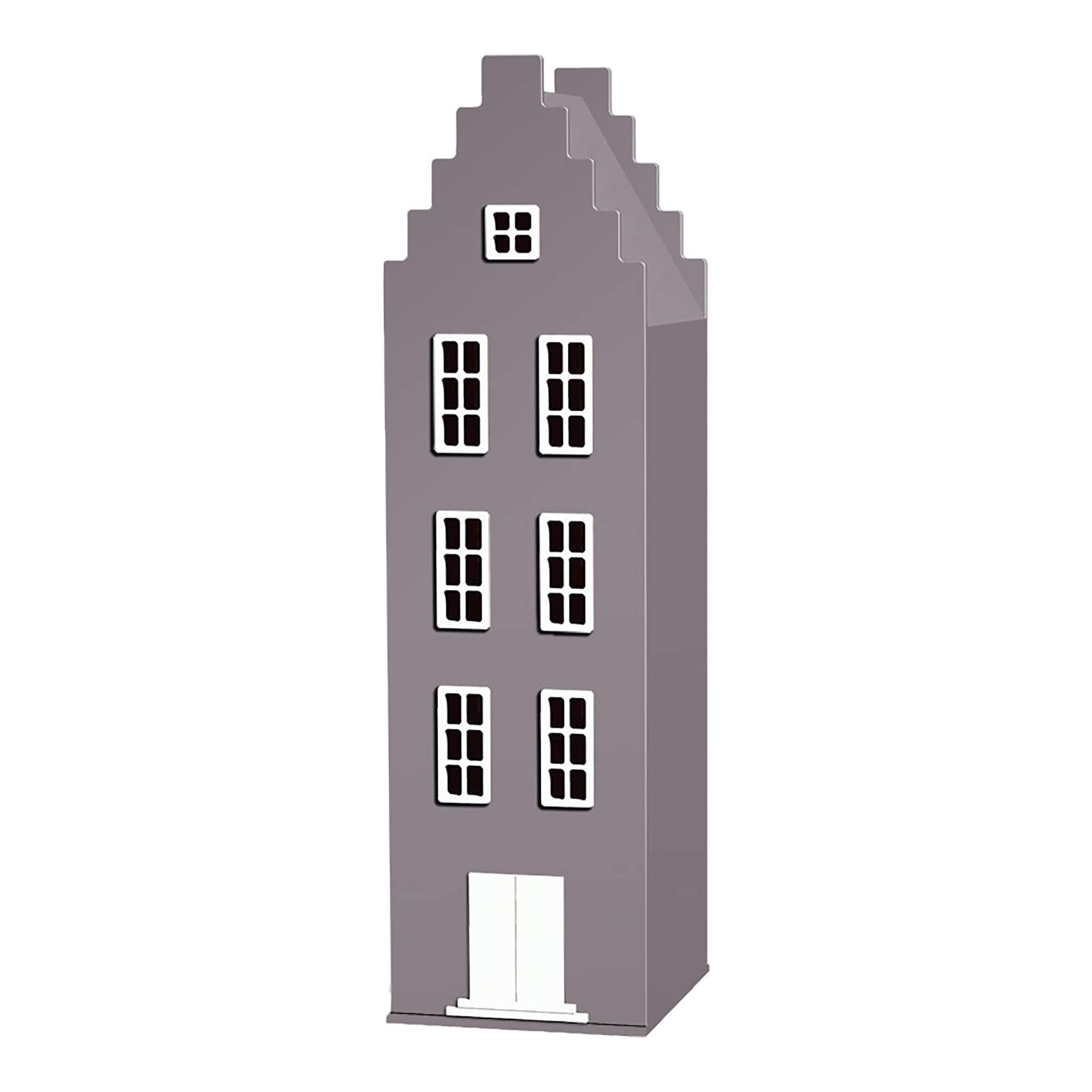 This is Dutch Kast van een Huis® Amsterdam ormar sivosmeđi stepenice zatvoren - BabyLaura