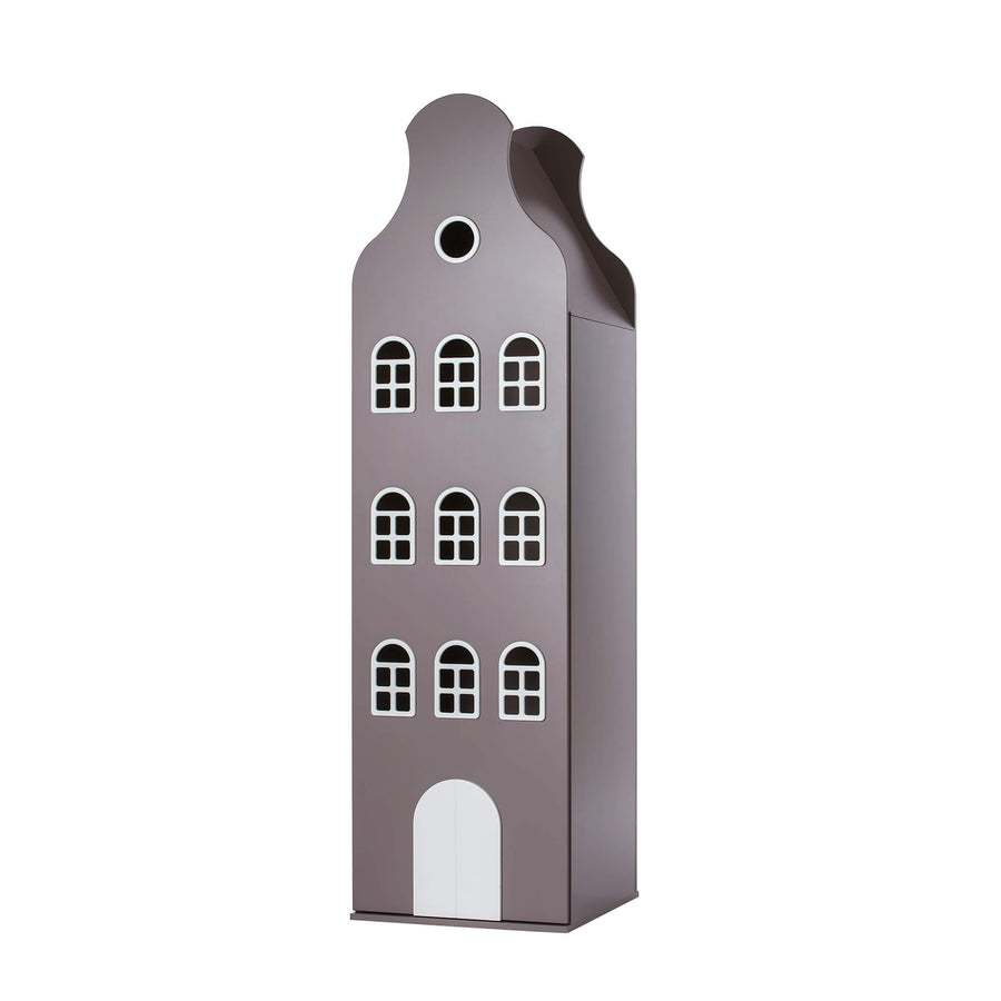 This is Dutch Kast van een Huis® Amsterdam ormar sivosmeđi zvono zatvoren - BabyLaura