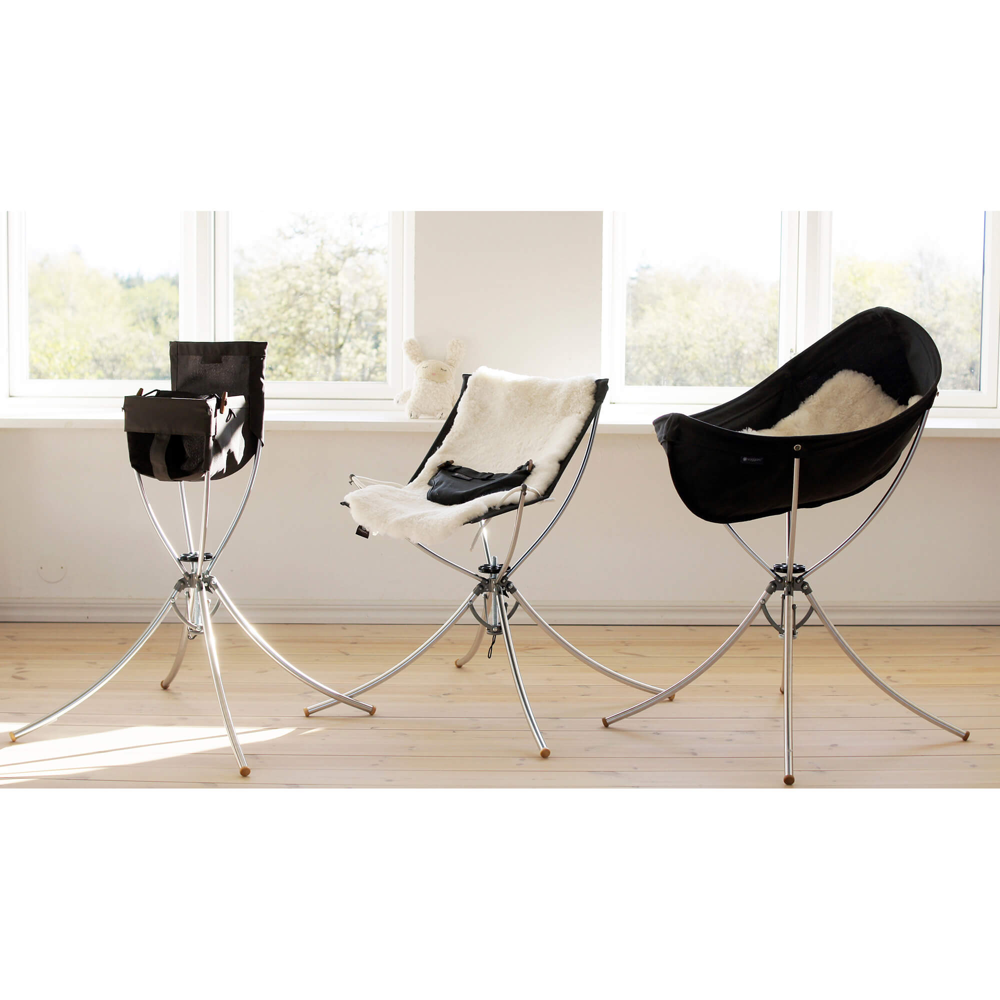 Vaggaro® One set 3u1 grafit sve kombinacije u sobi - BabyLaura