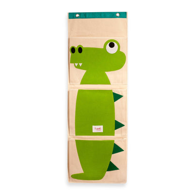 3 Sprouts zidni organizator Krokodil - BabyLaura